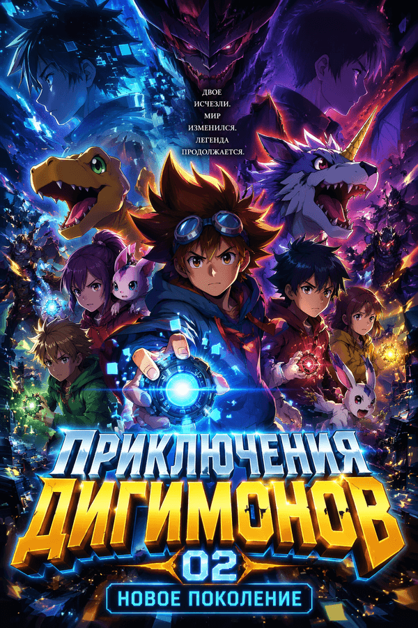 Приключения Дигимонов 02: Новое поколение