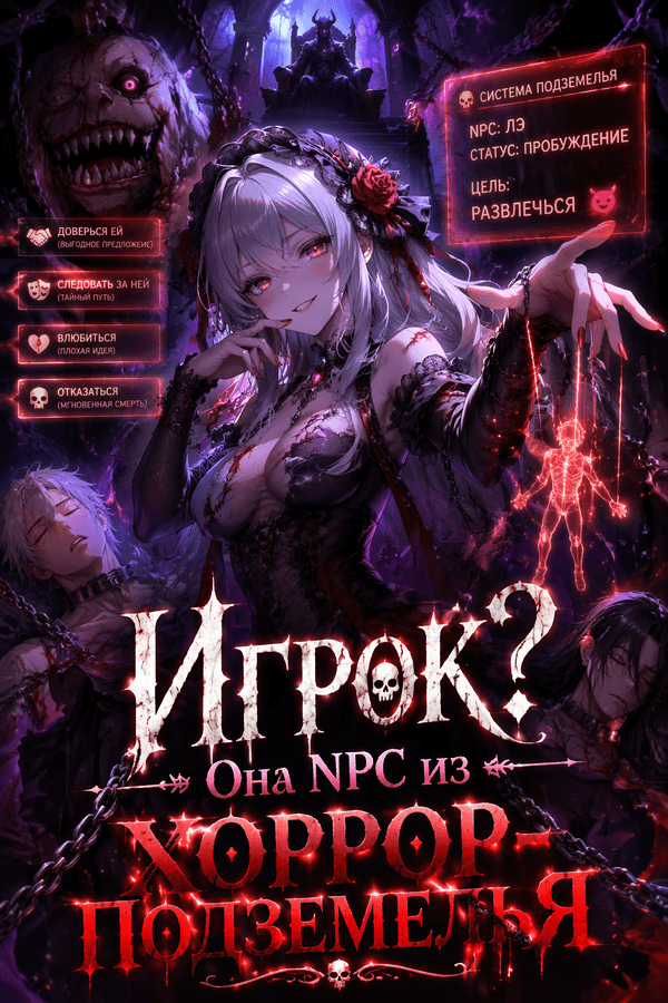 Игрок? Она NPC из хоррор-подземелья