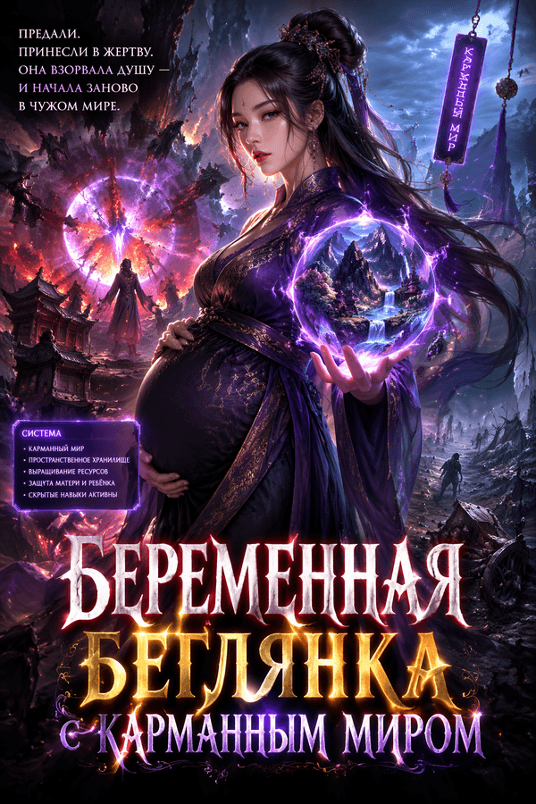 Беременная беглянка с карманным миром