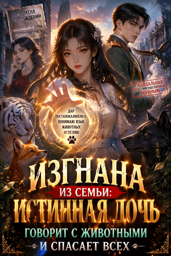 Изгнана из семьи: истинная дочь говорит с животными и спасает всех