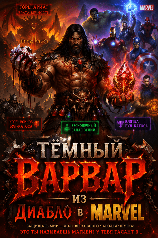 Тёмный Варвар из Диабло в Marvel