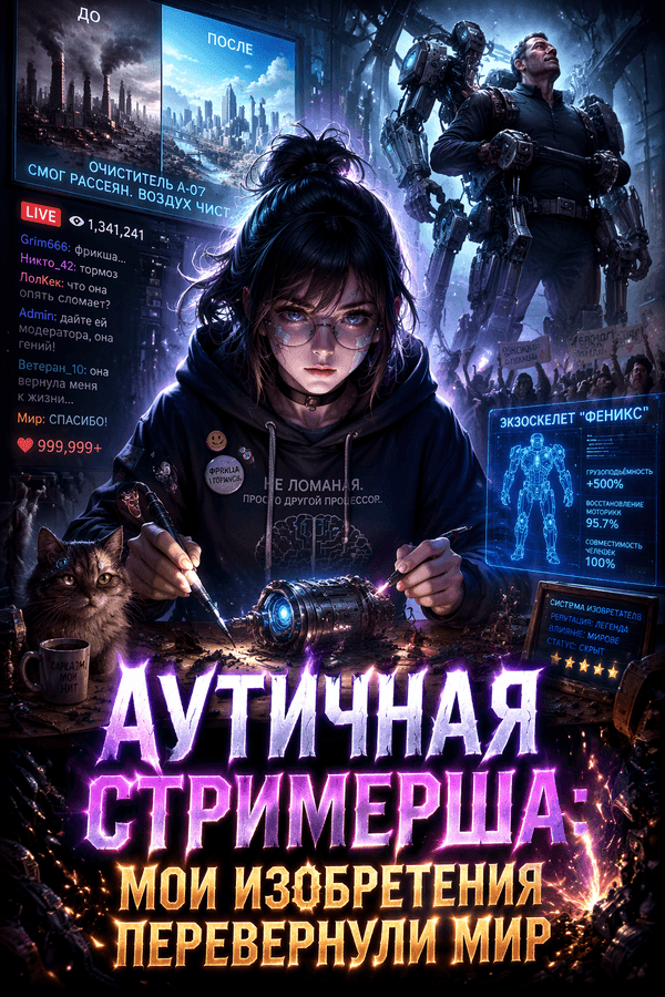 Аутичная стримерша: Мои изобретения перевернули мир