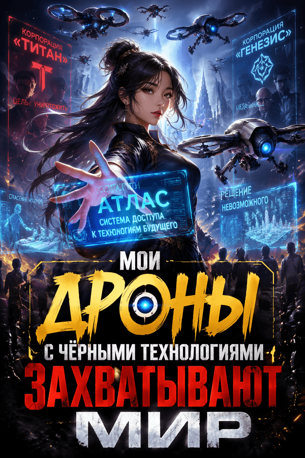 Мои дроны с чёрными технологиями захватывают мир