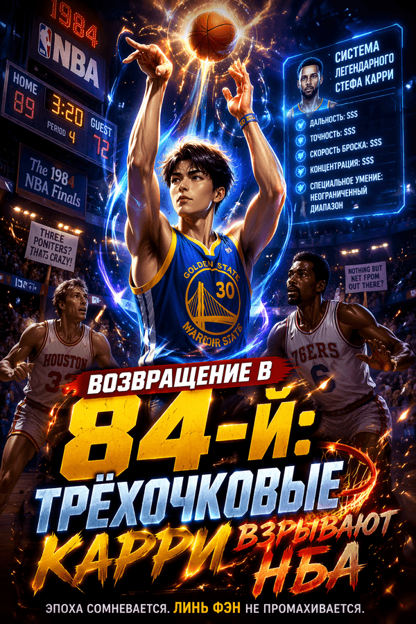 Возвращение в 84-й: Трёхочковые Карри взрывают НБА