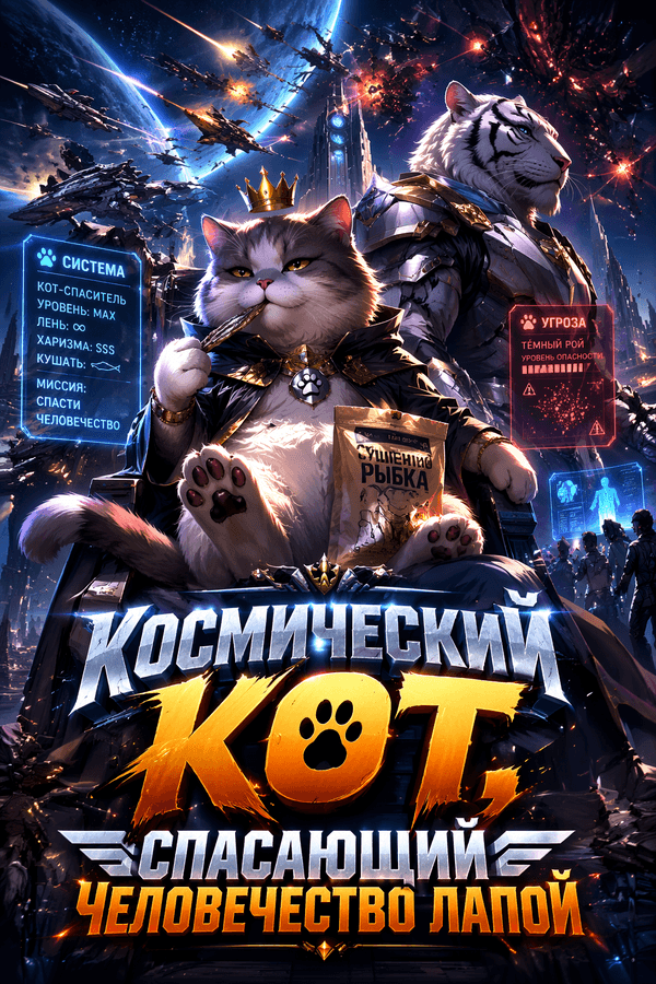 Космический кот, спасающий человечество лапой