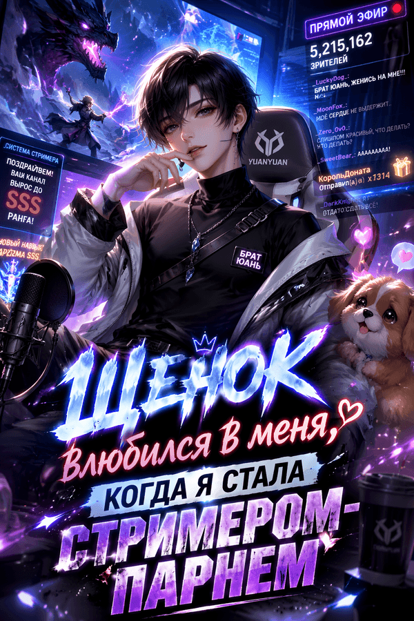 Щенок влюбился в меня, когда я стала стримером-парнем