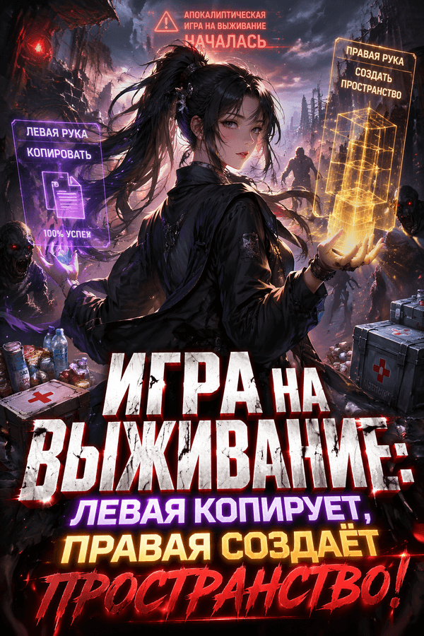 Игра на выживание: Левая копирует, правая создаёт пространство!