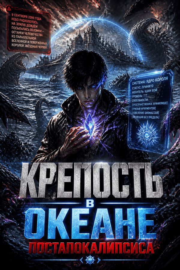 Крепость в океане постапокалипсиса