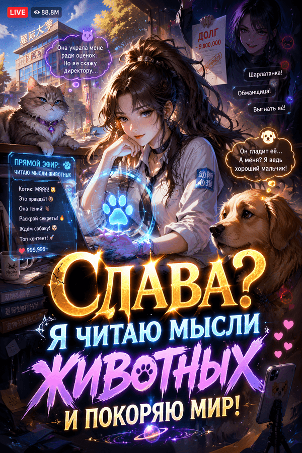 Слава? Я читаю мысли животных и покоряю мир!