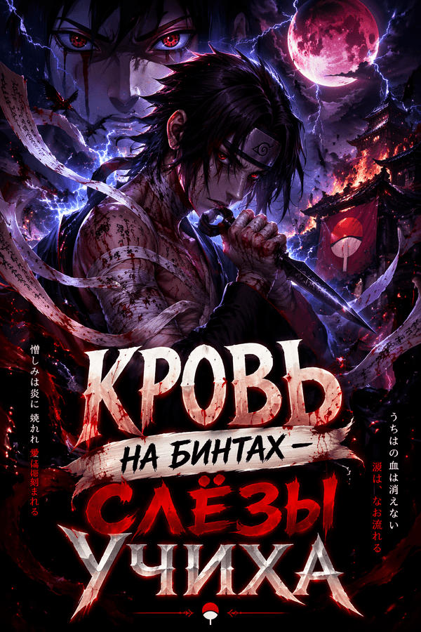 Кровь на бинтах — слёзы Учиха