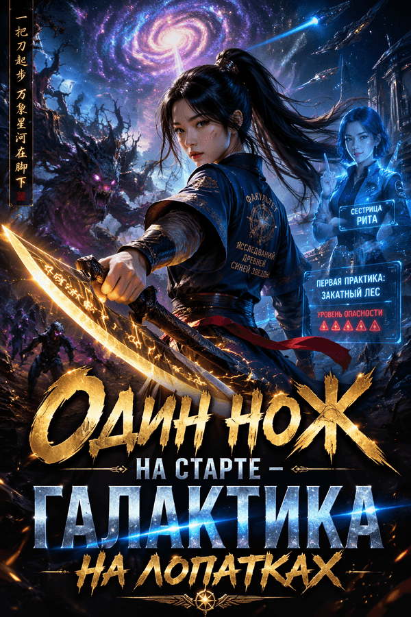Один нож на старте — галактика на лопатках