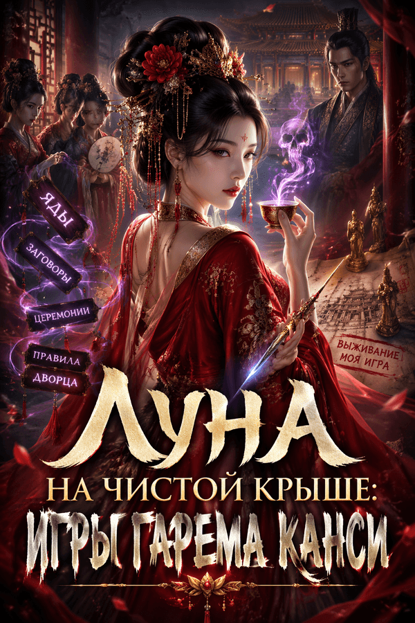Луна на чистой крыше: Игры гарема Канси