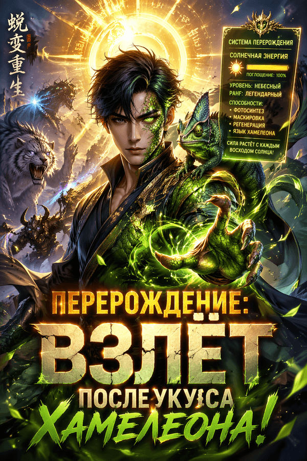 Перерождение: Взлёт после укуса хамелеона!