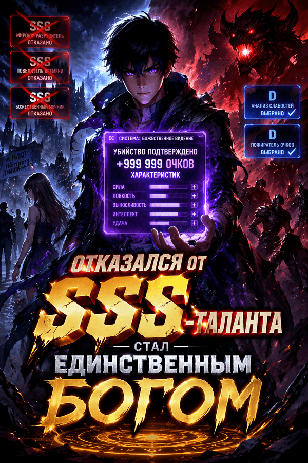 Отказался от SSS-таланта — стал единственным богом
