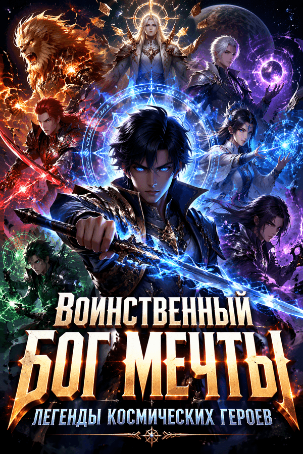 Воинственный Бог Мечты: Легенды Космических Героев
