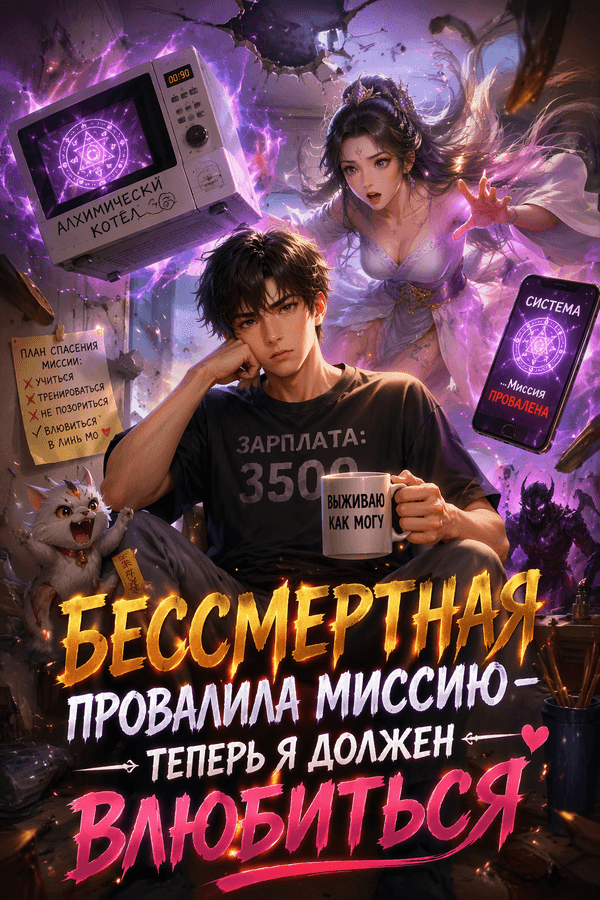 Бессмертная провалила миссию — теперь я должен влюбиться
