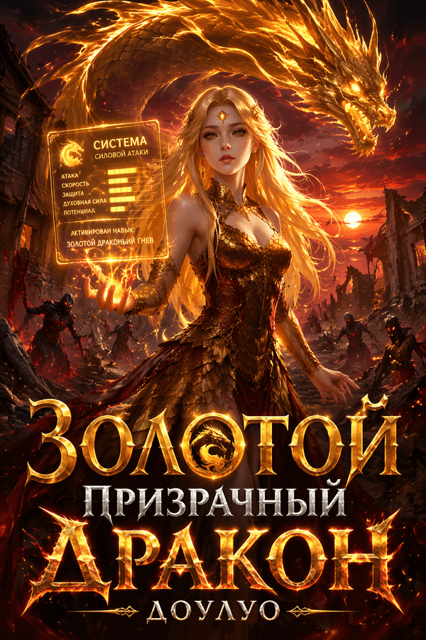 Золотой призрачный дракон Доулуо