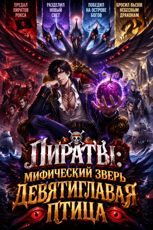 Пираты: Мифический зверь девятиглавая птица