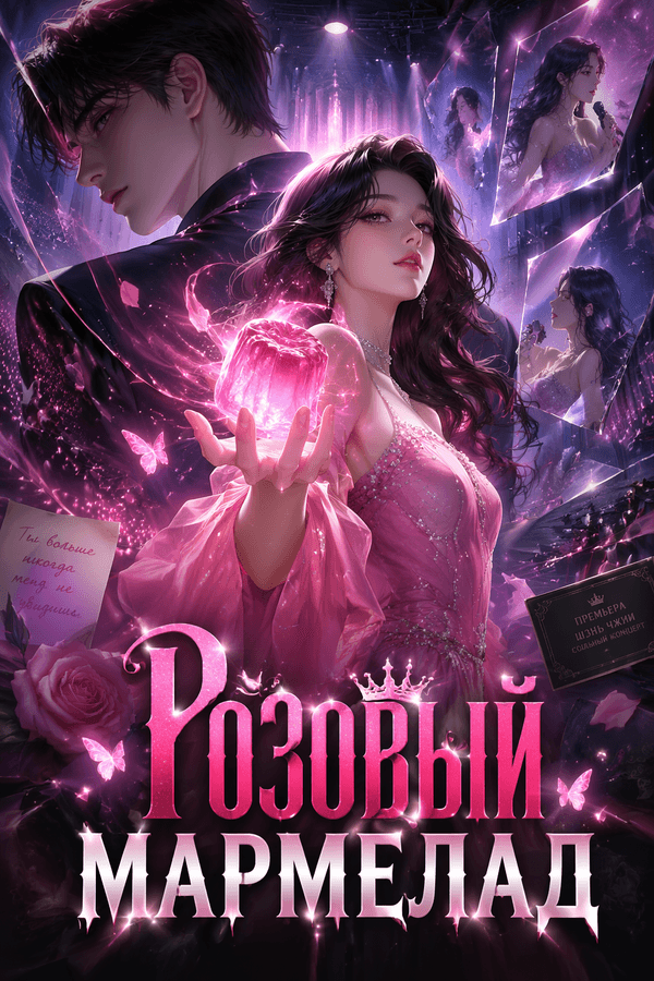 Розовый мармелад