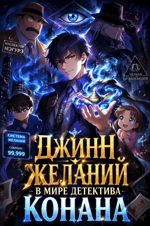 Джинн желаний в мире детектива Конана