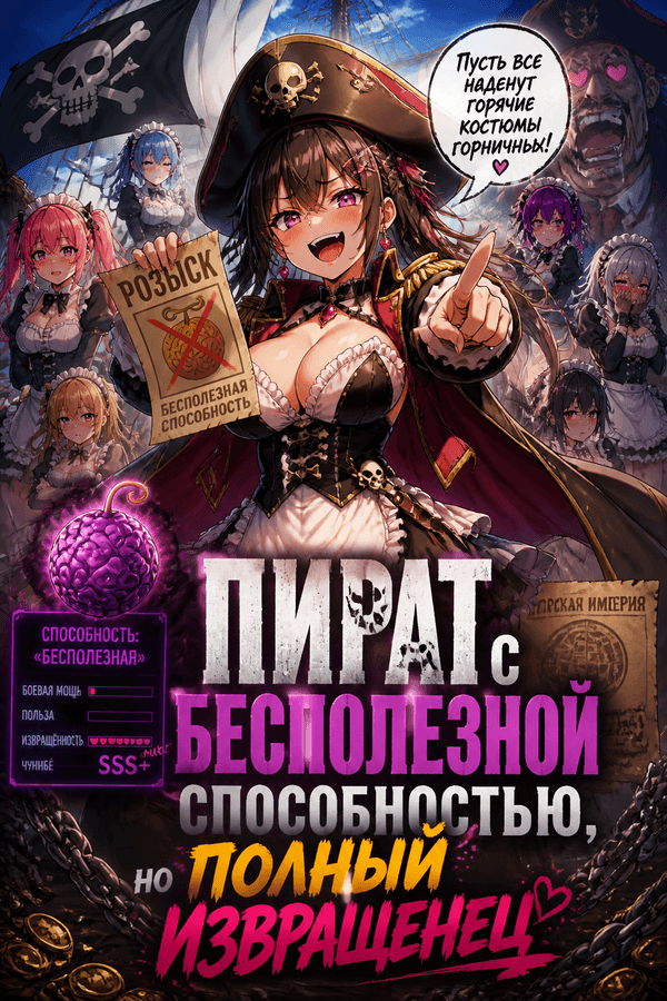 Пират с бесполезной способностью, но полный извращенец