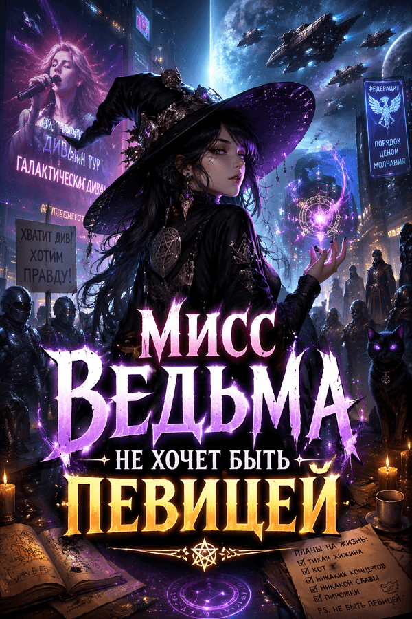 Мисс Ведьма не хочет быть певицей