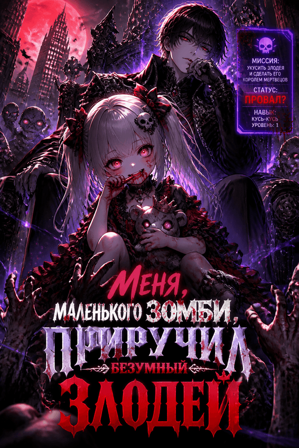 Меня, маленького зомби, приручил безумный злодей