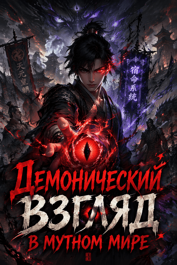 Демонический взгляд в мутном мире