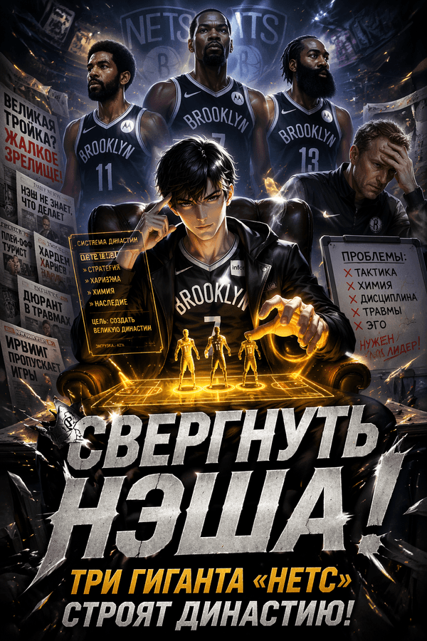 Свергнуть Нэша! Три гиганта «Нетс» строят династию!