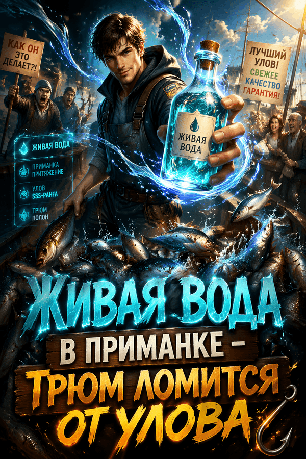 Живая вода в приманке — трюм ломится от улова