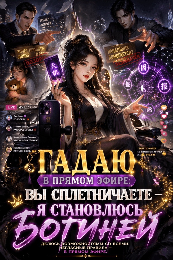 Гадаю в прямом эфире: вы сплетничаете — я становлюсь богиней