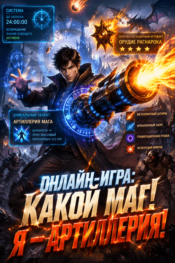 Онлайн-игра: Какой маг! Я — артиллерия!