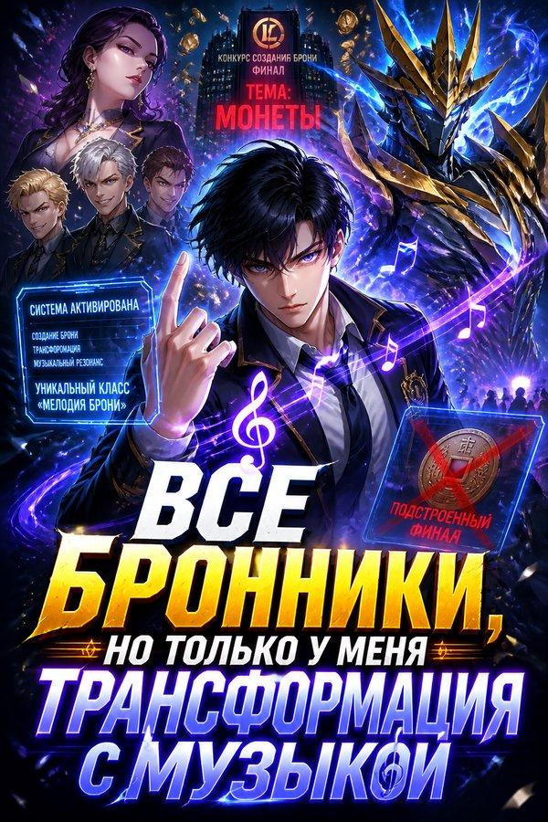 Все бронники, но только у меня трансформация с музыкой