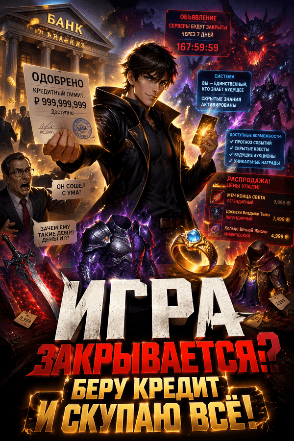 Игра закрывается? Беру кредит и скупаю всё!