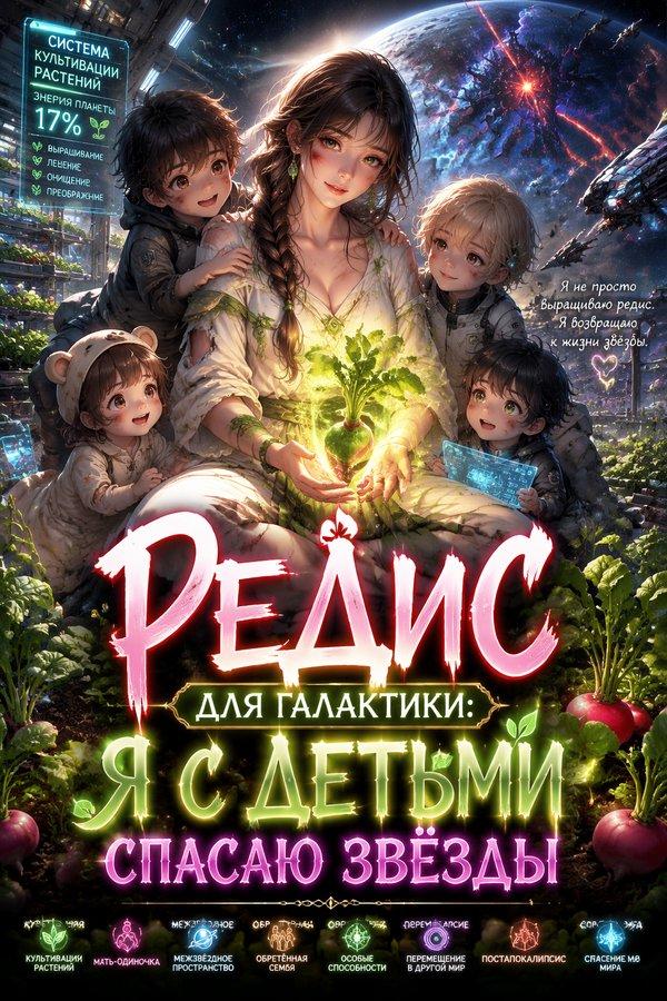 Редис для галактики: я с детьми спасаю звёзды