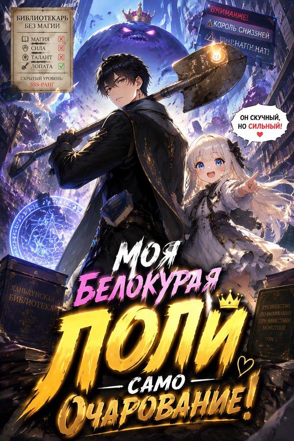 Моя белокурая лоли — само очарование!