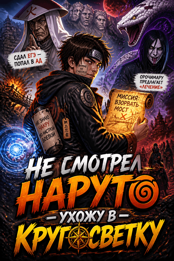 Не смотрел Наруто — ухожу в кругосветку
