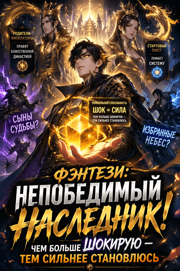 Фэнтези: Непобедимый наследник! Чем больше шокирую — тем сильнее становлюсь
