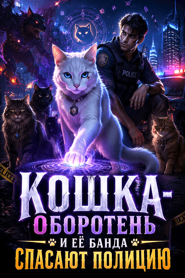 Кошка-оборотень и её банда спасают полицию