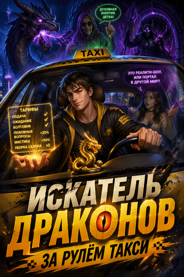 Искатель драконов за рулём такси