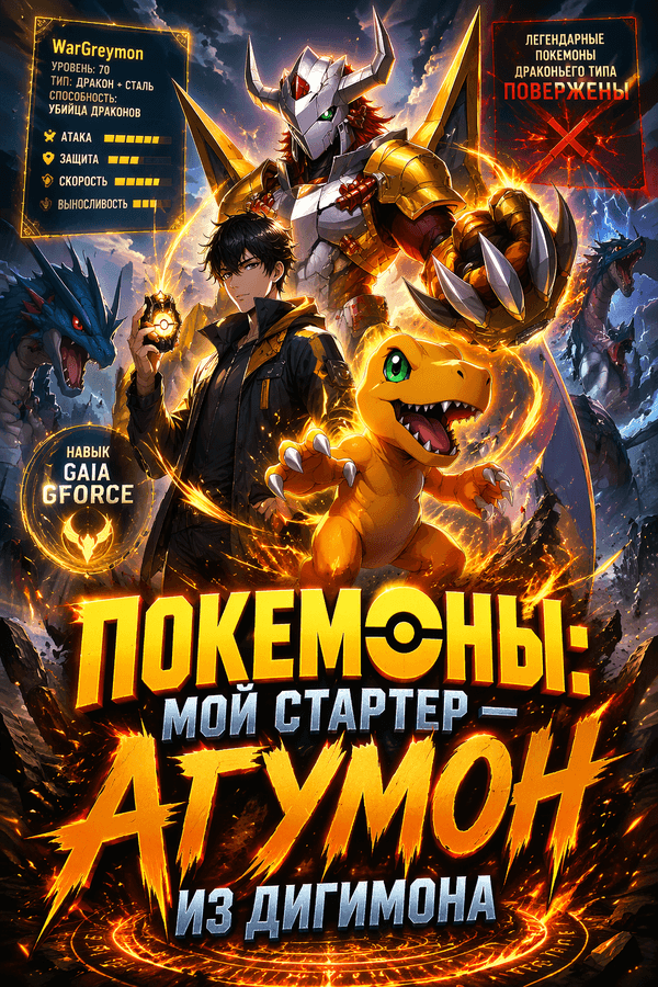 Покемоны: Мой стартер — Агумон из Дигимона