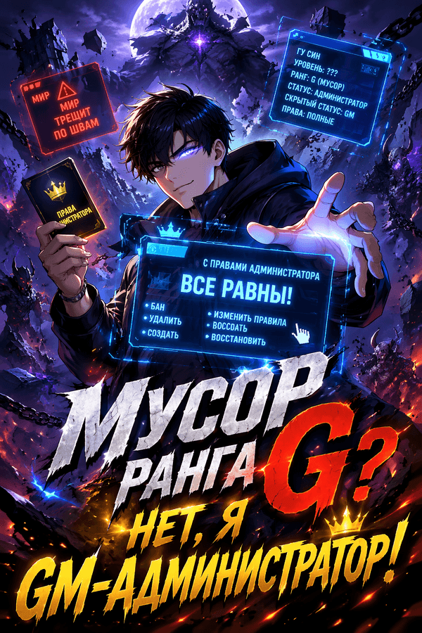 Мусор ранга G? Нет, я GM-администратор!