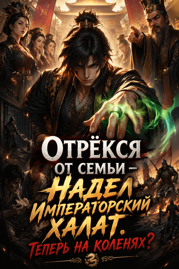 Отрёкся от семьи — надел императорский халат. Теперь на коленях?