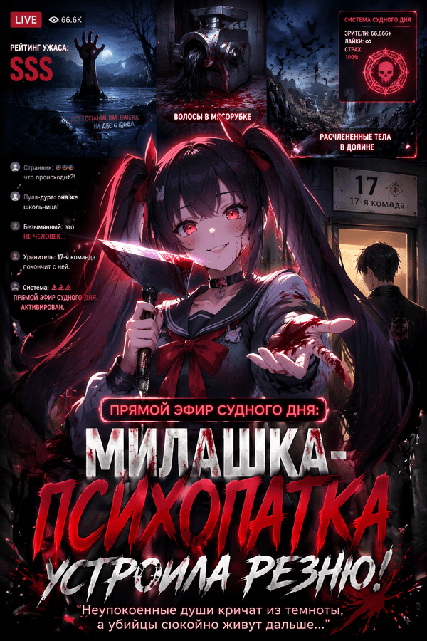 Прямой эфир судного дня: милашка-психопатка устроила резню!
