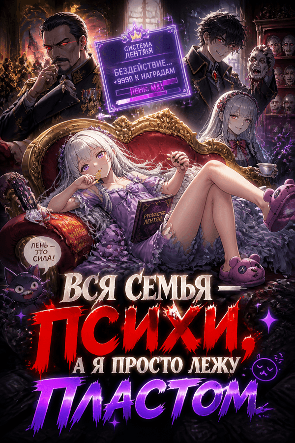 Вся семья — психи, а я просто лежу пластом