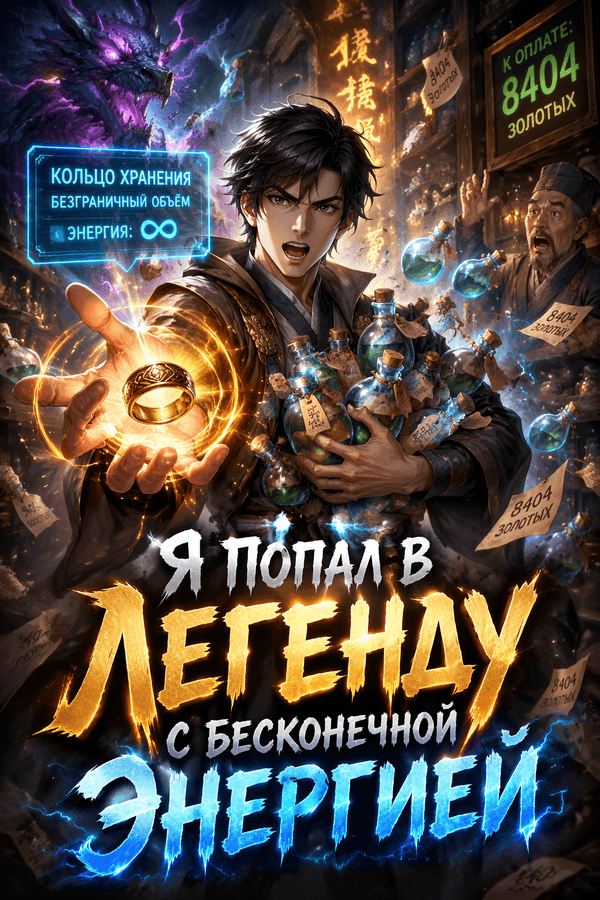 Я попал в легенду с бесконечной энергией