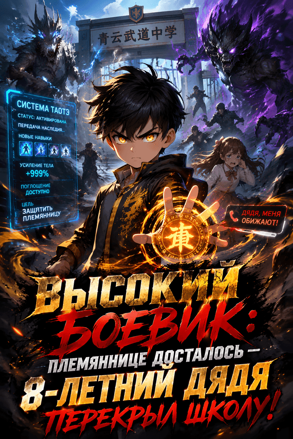 Высокий боевик: племяннице досталось — 8-летний дядя перекрыл школу!