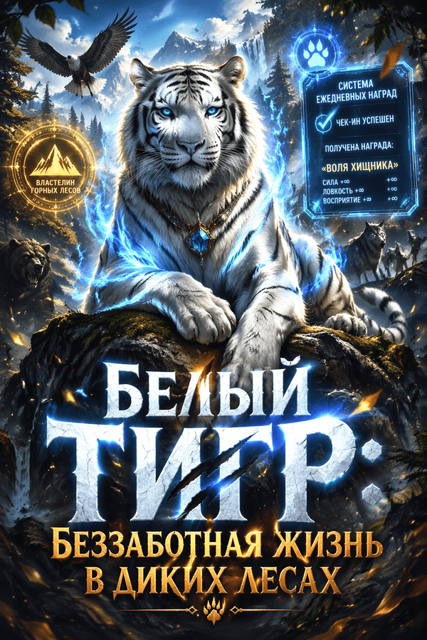 Белый тигр: Беззаботная жизнь в диких лесах