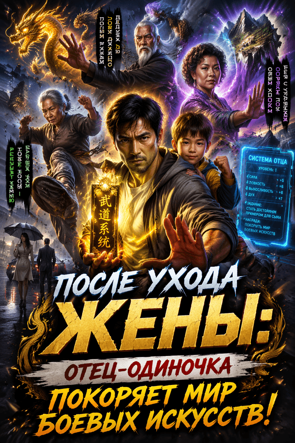 После ухода жены: отец-одиночка покоряет мир боевых искусств!