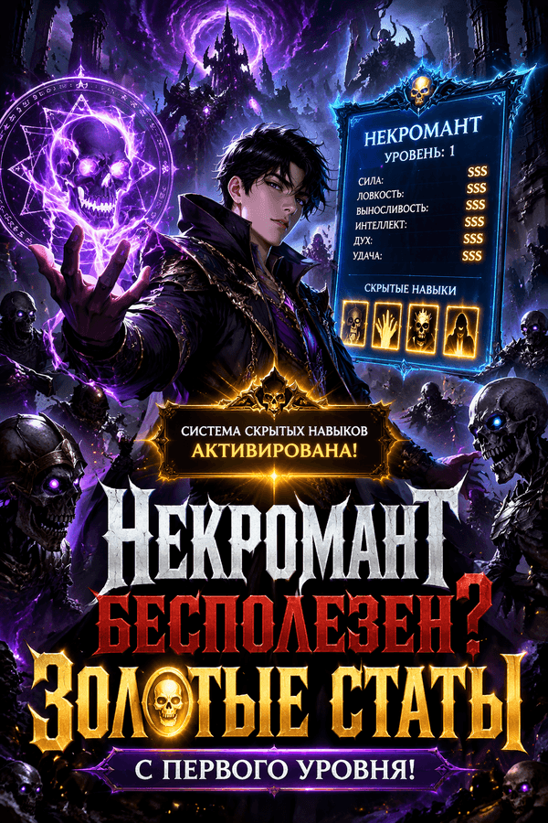 Некромант бесполезен? Золотые статы с первого уровня!